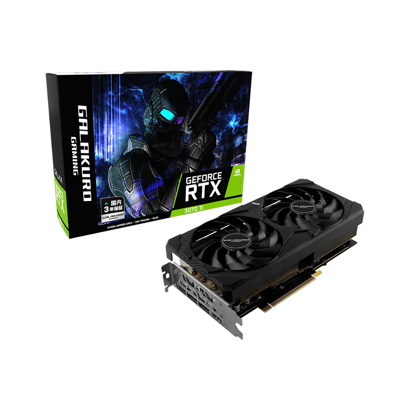 新品未開封 GALAKURO GAMING GeForce RTX 3070Ti