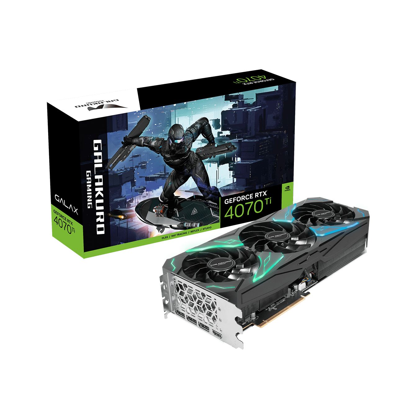 GG-RTX4070Ti-E12GB/OC/TP | 玄人志向 GALAKURO GAMING NVIDIA GeForce