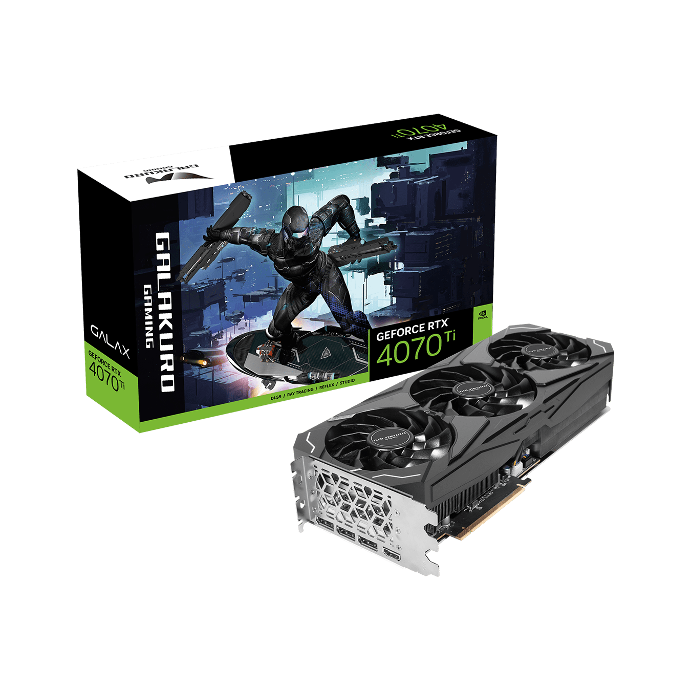 GG-RTX4070Ti-E12GB/TP | 玄人志向 GALAKURO GAMING NVIDIA GeForce