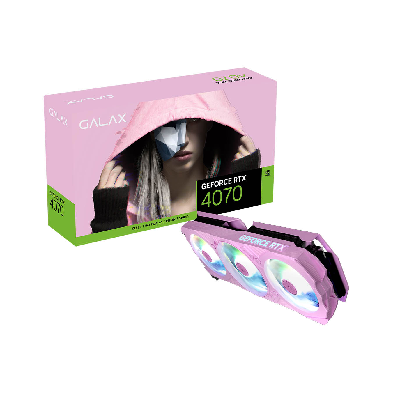 GK-RTX4070-E12GB/PINK/TP | GK-RTX4070-E12GB/PINK/TP | 玄人志向 