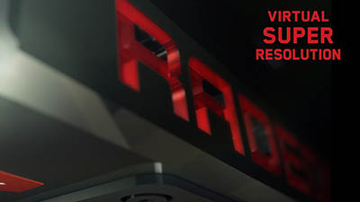 仮想超高解像度(VSR)