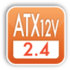 ATX12V Ver.2.4準拠 / 最小負荷電流0A設計