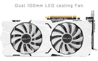 品　GALAKURO GK-GTX1080-E8GB/WHITE