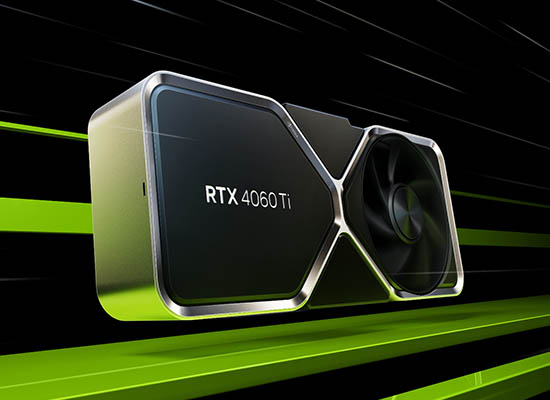 RTX 4060 Ti グラフィックボードイメージ