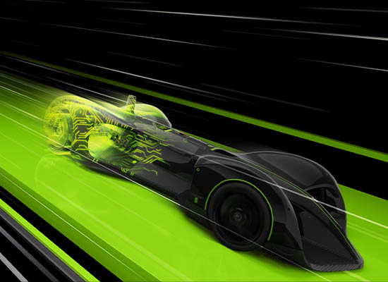 高速なスポーツカーのイメージ
