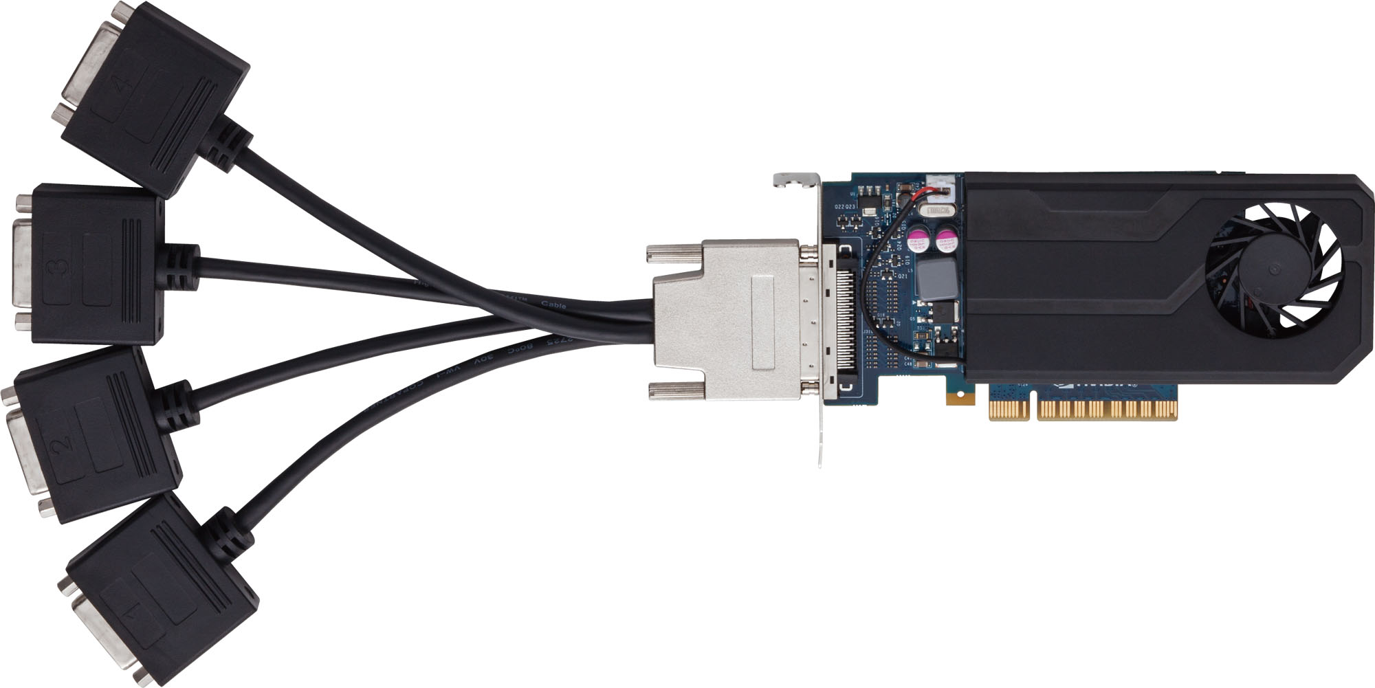 GF-QUAD-DISP/4DVI/LP | NVIDIA GEFORCE GT 730搭載 DVIx4出力