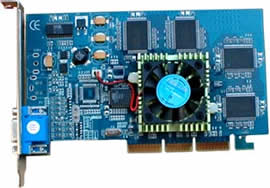 GF2TI-AGP64BI | NVIDIA GEFORCE2 TI搭載 AGP グラフィックボード