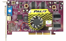 GF4T42008-A64V | NVIDIA GEFORCE4 TI 4200搭載 AGP グラフィック