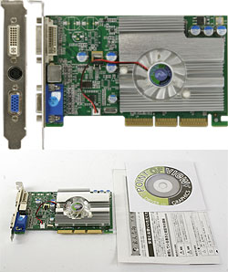 GF5500-A256C | GF5500-A256C | NVIDIA GEFORCE 5500搭載 AGP