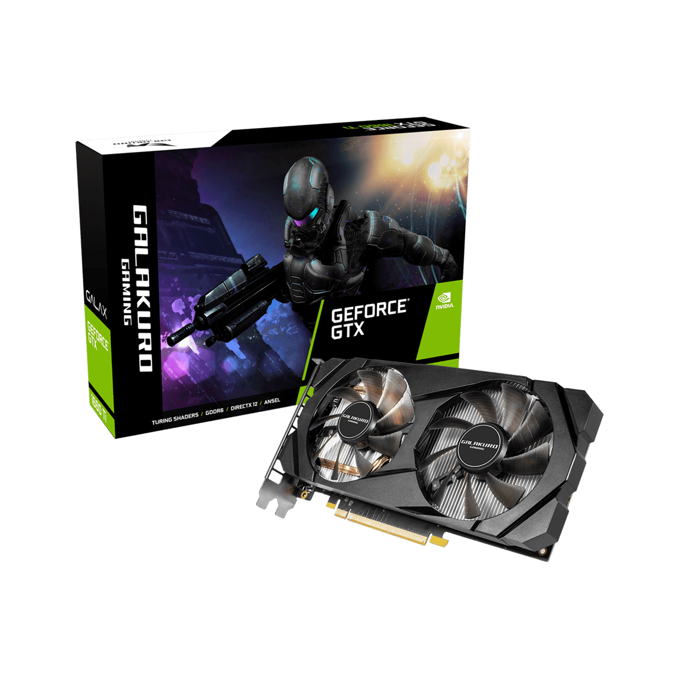 GG-GTX1660Ti-E6GB/DF | NVIDIA GEFORCE GTX Ti グラフィックボード | 玄人志向