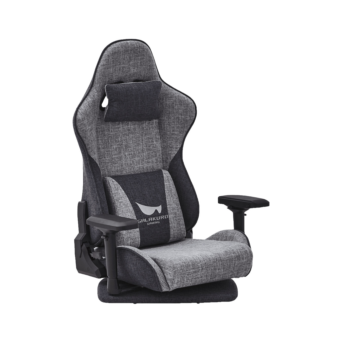 GALAKURO GAMING 座椅子型ゲーミングチェア Heimish(ヘイミッシュ) シリーズ グレー