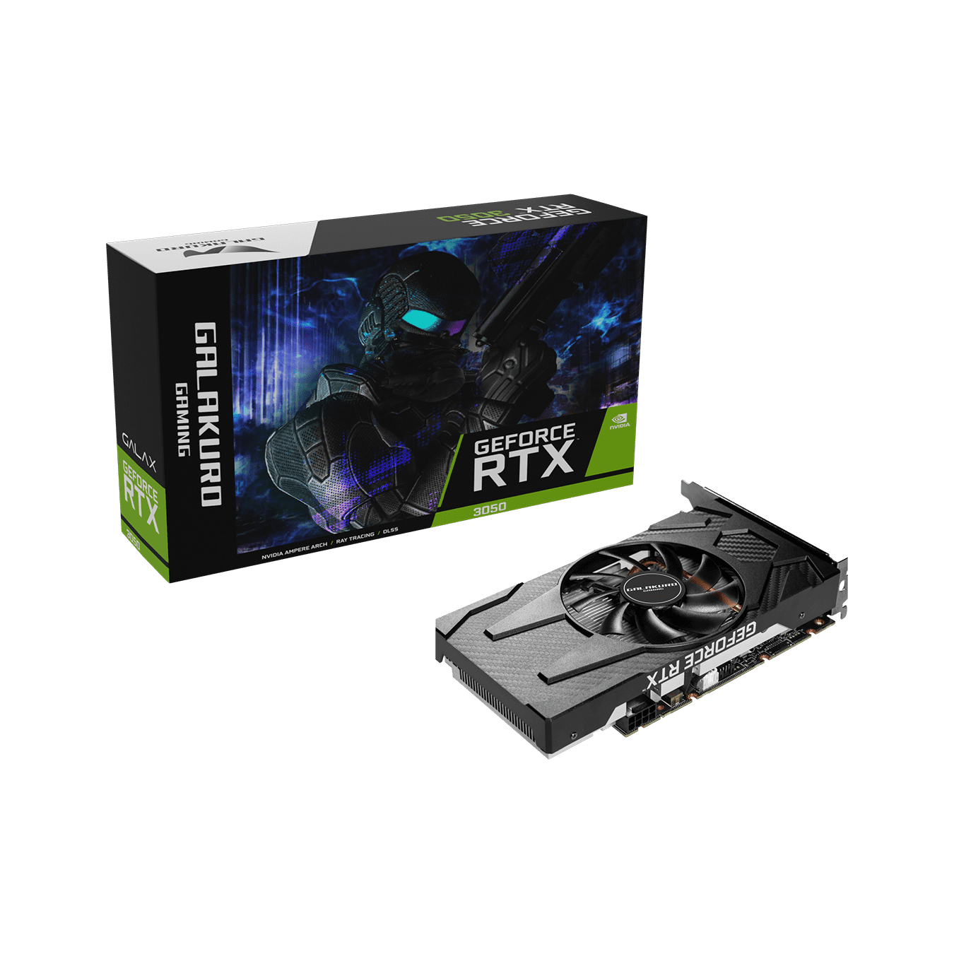 GG-RTX3050-E8GB/SF2 | GG-RTX3050-E8GB/SF2 | 玄人志向 GALAKURO GAMING NVIDIA GeForce  RTX 3050 搭載 グラフィックボード | 玄人志向