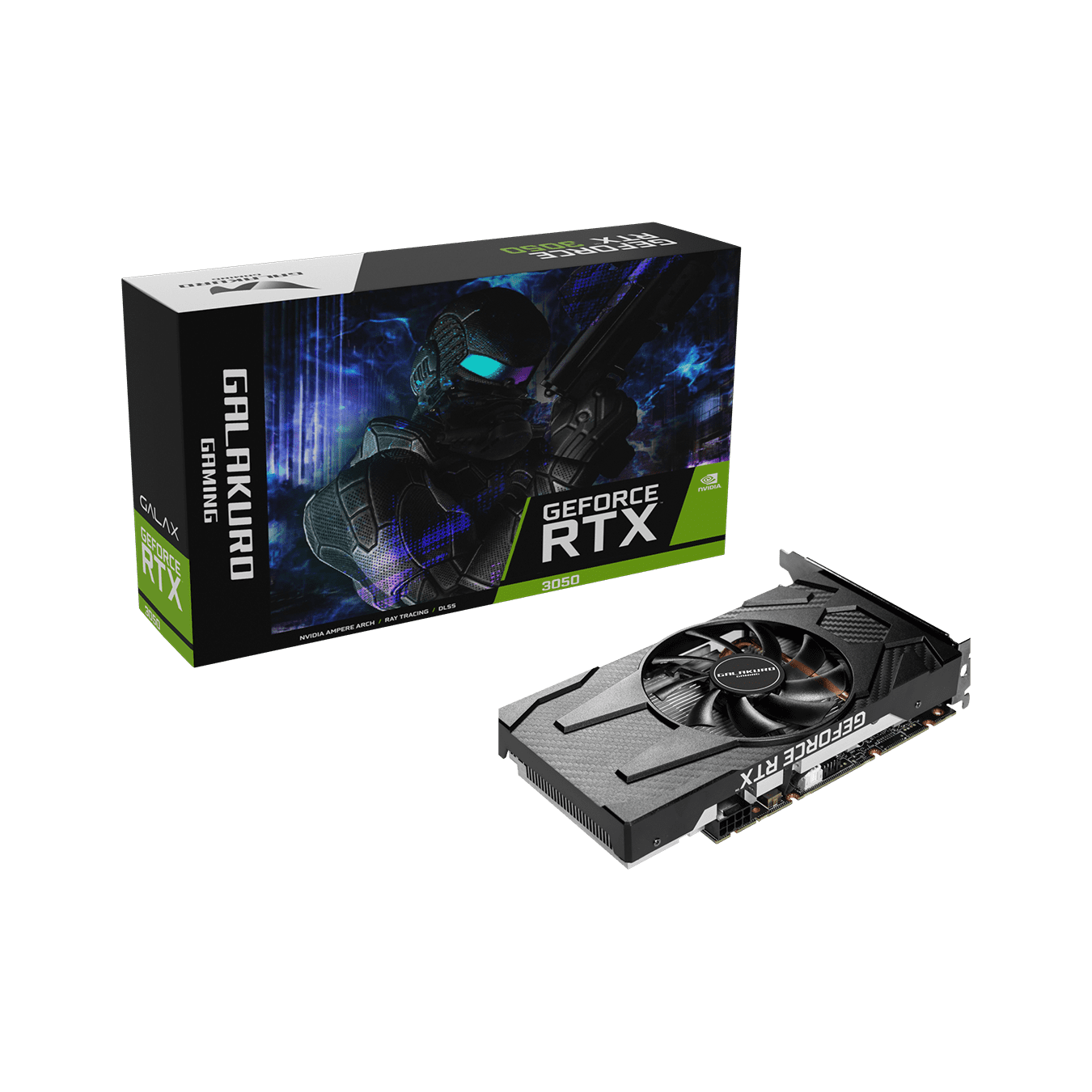 GALAKURO GAMING NVIDIA GeForce RTX 3050 搭載 グラフィックボード / GG-RTX3050-E8GB/SF2