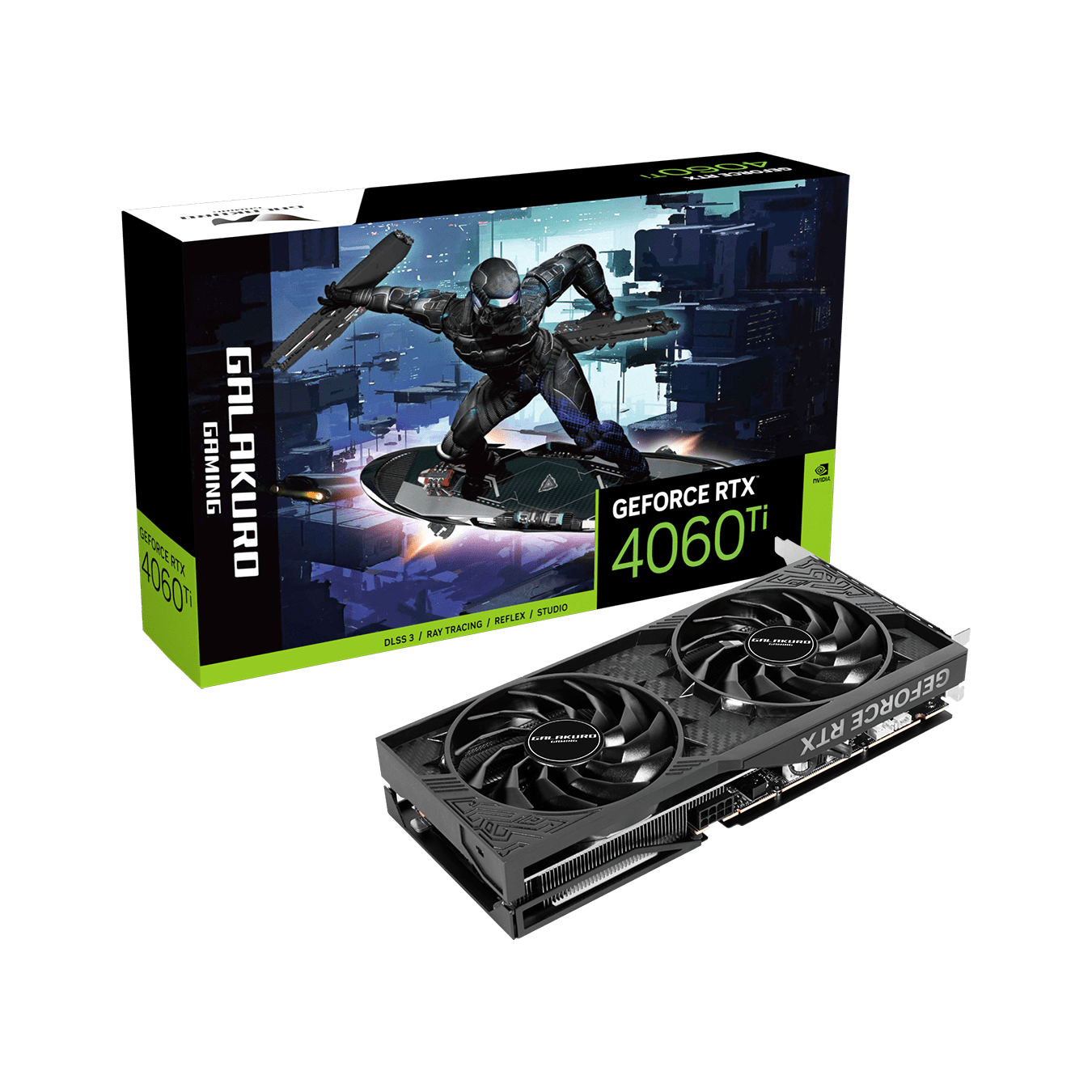 GG-RTX4060Ti-E8GB/OC/DF | GG-RTX4060Ti-E8GB/OC/DF | 玄人志向