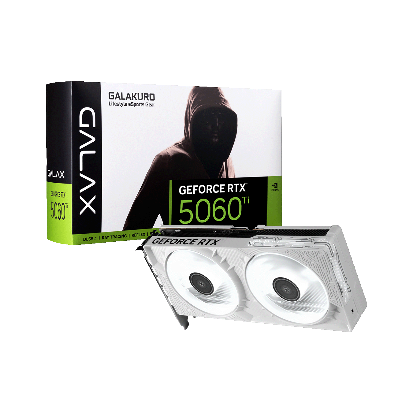 GK-RTX5060Ti-E8GB/WHITE/DF | GK-RTX5060Ti-E8GB/WHITE/DF