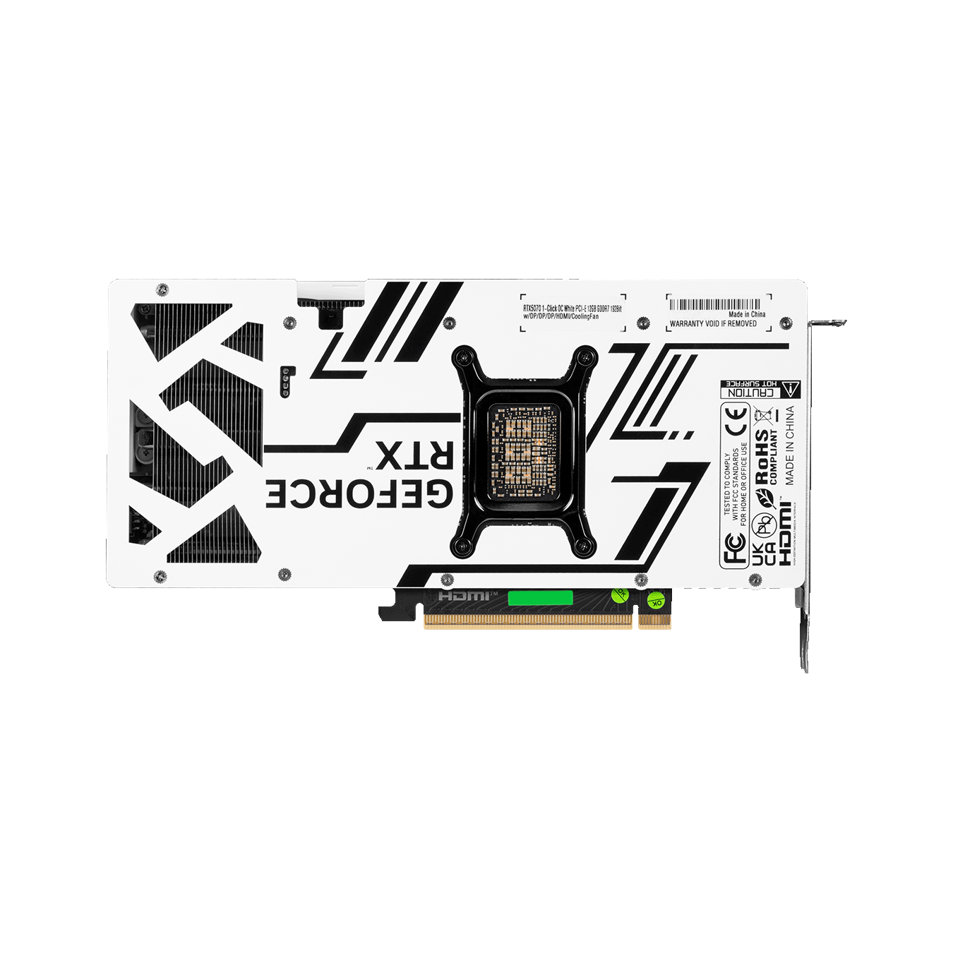 GK-RTX5070-E12GB/WHITE/DF | GK-RTX5070-E12GB/WHITE/DF | 玄人