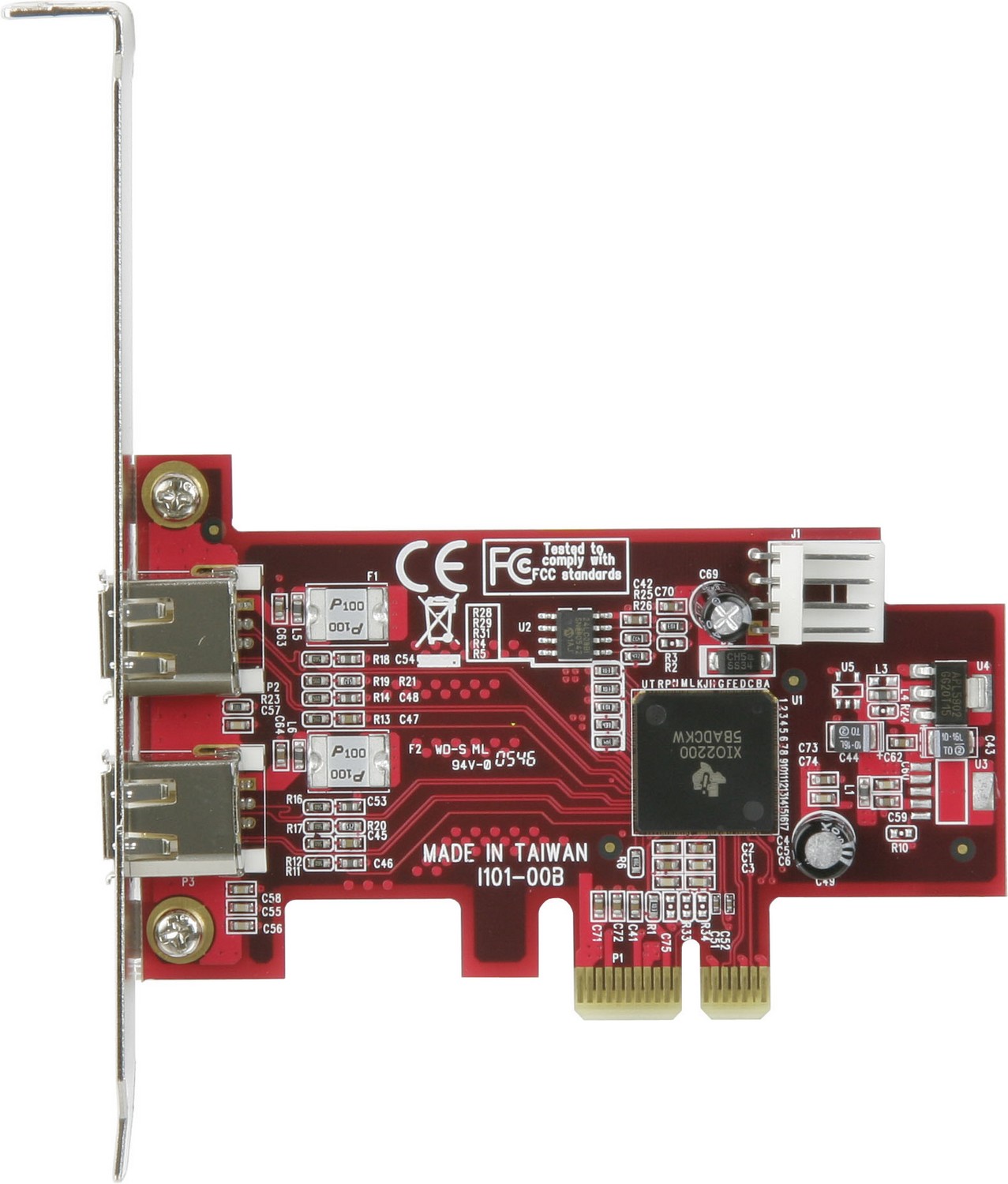 IEEE1394-PCIe | IEEE1394-PCIe | TI社製 XIO2200搭載 IEEE1394a(OHCI