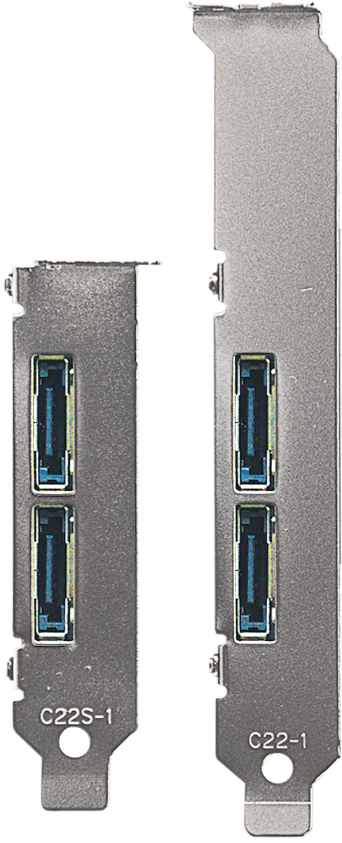 SATA3-PCIE-E2 | Marvell社製 88SE9128搭載 eSATA インターフェース 