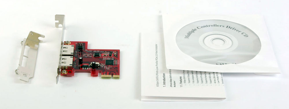 SATA3E2-PCIE | Marvell社製 88SE9128搭載 eSATAx2