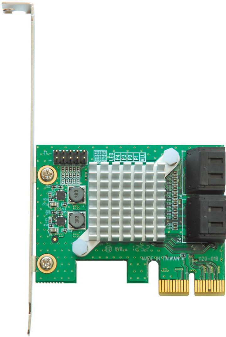 SATA3RI4-PCIE | Marvell社製 88SE9230搭載 SATA3x4 インターフェース 